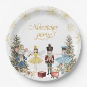 Nutcracker Party Pappteller (Vorderseite)