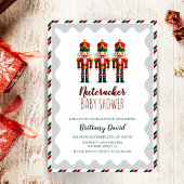 Nutcracker Party Weihnachtsdusche Einladung