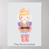 Nutcracker Pastel Christmas Poster (Vorne)