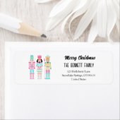 Nutcracker Pastell Frohe Weihnachten Typografie (Insitu)