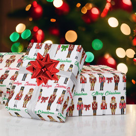 Nutcracker Personalisieren den Namen benutzerdefin Geschenkpapier