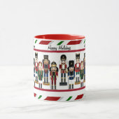 Nutcracker personalisieren Name und Weihnachtsgrüß Tasse (Zentrum)