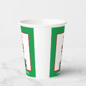 Nutcracker Personalisieren Text x 2 Weihnachten Pappbecher (Links)