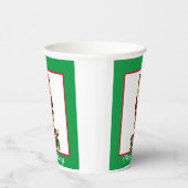 Nutcracker Personalisieren Text x 2 Weihnachten Pappbecher (Rechts)