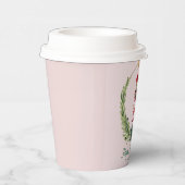 Nutcracker Personalisiert Niedlich Rosa Weihnachte Pappbecher (Rechts)