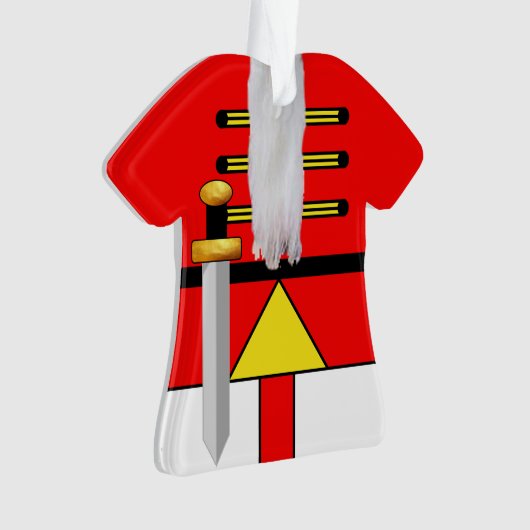 Nutcracker Personalisiert Ornament (Vorderseite)