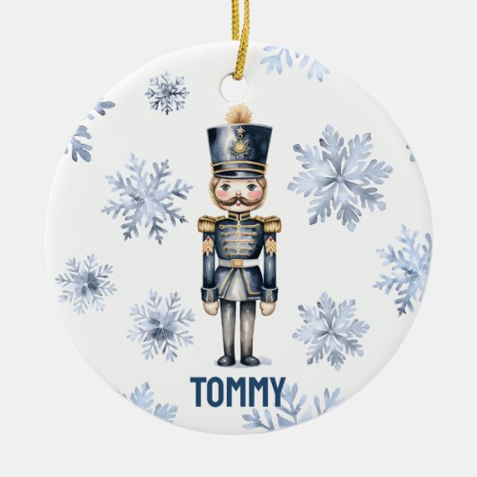 Nutcracker Personalisiert Tree Ornament (Vorne)