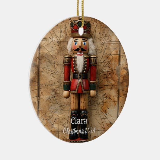 Nutcracker Personalisierter Weihnachtsschmuck (Rechts)