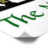 Nutcracker Personalisiertes Weihnachtsballgeschenk Poster (Ecke)