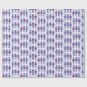 Nutcracker Pets  Geschenkpapier (Flach)