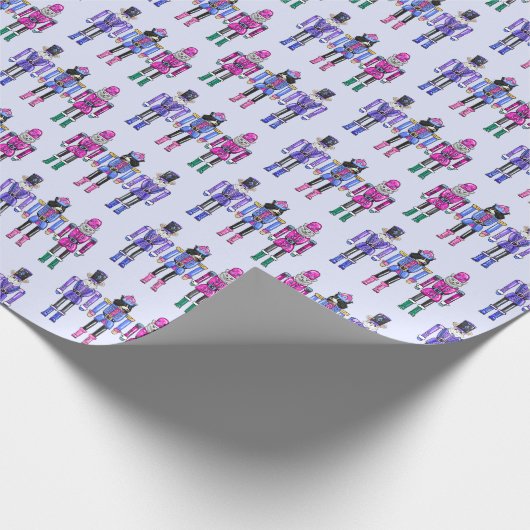Nutcracker Pets  Geschenkpapier (Ecke)