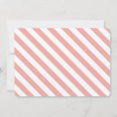 Nutcracker Pink Christmas Tree Girl Birthday Foto Einladung (Rückseite)