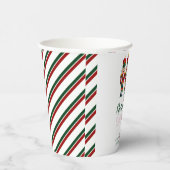 Nutcracker Pink Girl Weihnachtsdusche Pappbecher (Rechts)