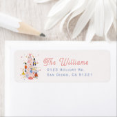 Nutcracker Pink Weihnachtsbaum Urlaub (Insitu)