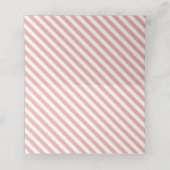 Nutcracker Pink Weihnachtsbaum Urlaub Platzkarte (Innenseite Aufgefaltet)