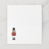 Nutcracker-Platzkarten Platzkarte (Außenseite Aufgefaltet)