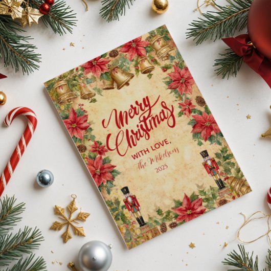 Nutcracker Poinsettia Weihnachten