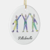 Nutcracker Pollichinelle Keepake Ornament (Rechts)