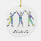 Nutcracker Pollichinelle Keepake Ornament (Vorne)