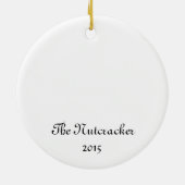 Nutcracker Pollichinelle Keepake Ornament (Hinten)