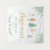 Nutcracker Poster, Nutcracker Begrüßungszeichen Wandteppich (Vorderseite (Horizontal))