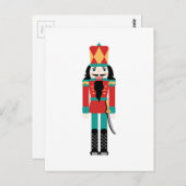 Nutcracker Postkarte (Vorne/Hinten)