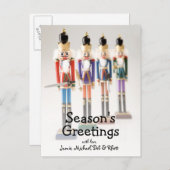 Nutcracker Postkarte (Vorne/Hinten)