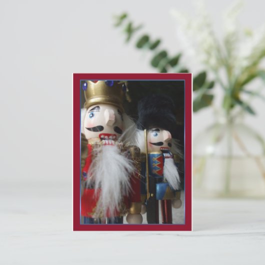 Nutcracker-Postkarte Postkarte (Stehend Vorderseite)