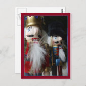 Nutcracker-Postkarte Postkarte (Vorne/Hinten)