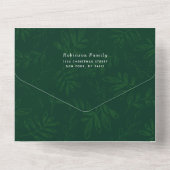 Nutcracker Prince Holiday Foto All In One Einladung (Rückseite)