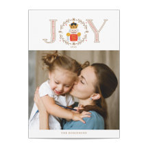 Nutcracker Prince Holiday Foto Card