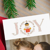 Nutcracker Prince Holiday Foto Card Feiertagskarte