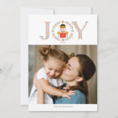 Nutcracker Prince Holiday Foto Card Feiertagskarte (Vorderseite)