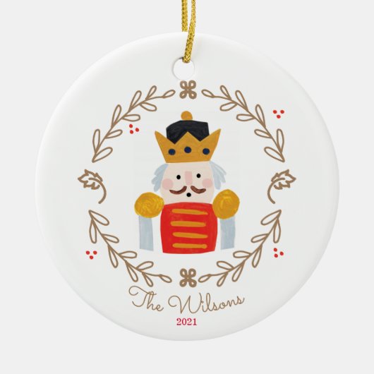Nutcracker Prince Ornament (Vorne)