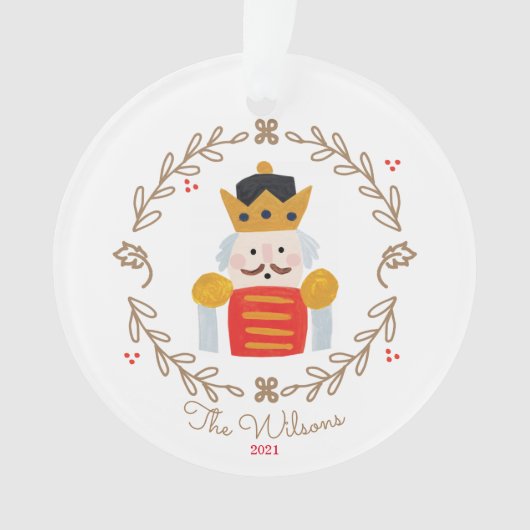 Nutcracker Prince Ornament (Vorderseite)