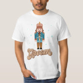 Nutcracker Princess Fairy Bride Groom T-Shirt (Vorderseite)