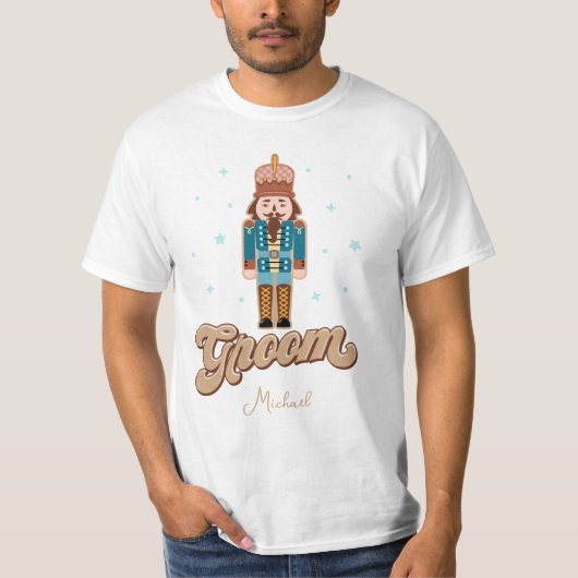 Nutcracker Princess Fairy Bride Groom T-Shirt (Vorderseite)