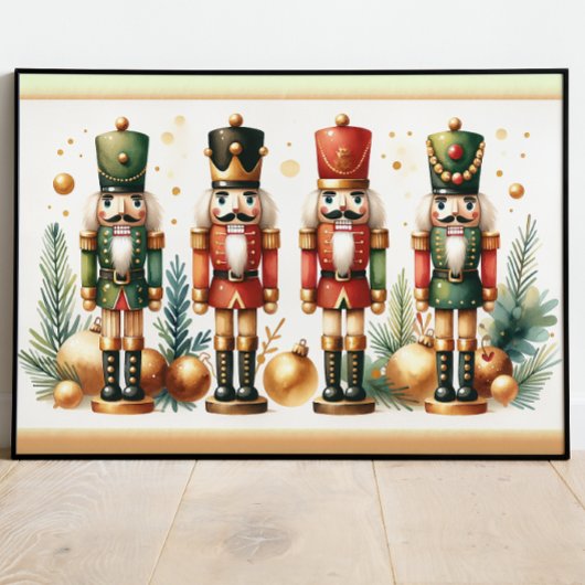 Nutcracker Quartett-Poster Poster