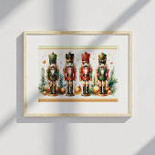 Nutcracker Quartett-Poster Poster