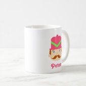 Nutcracker Red Hair Pink Hat Kaffeetasse (VorderseiteRechts)