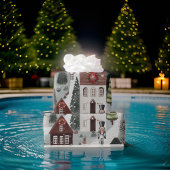 Nutcracker Reindeer Village Weihnachten Geschenkpapier