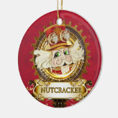 Nutcracker Retold Round Keramik Ornament (Links)