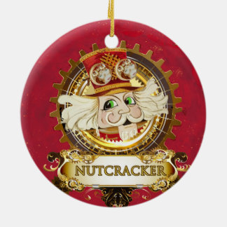 Nutcracker Retold Round Keramik Ornament