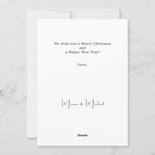 Nutcracker Retro-weiße Weihnachten (Rückseite)