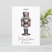 Nutcracker Retro-weiße Weihnachten (Stehend Vorderseite)