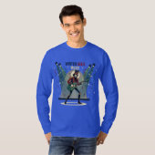 Nutcracker Rocker – Winter-Musik-Kunst T-Shirt (Vorne ganz)