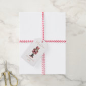 Nutcracker Rosa Geschenkanhänger (Mit Garn)