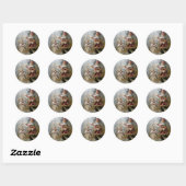 Nutcracker - Round Stickers for Stationery (Blatt)