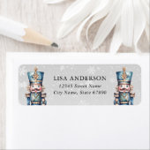 Nutcracker-Rücksendeadressen-Aufkleber (Insitu)