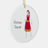 Nutcracker Russian Trepak Keepake Ornament (Rechts)